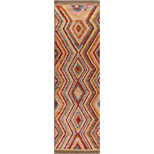 Rug Source Outlet OneofaKind 2'7'' X 9'11'' New Age Runner Wool Area